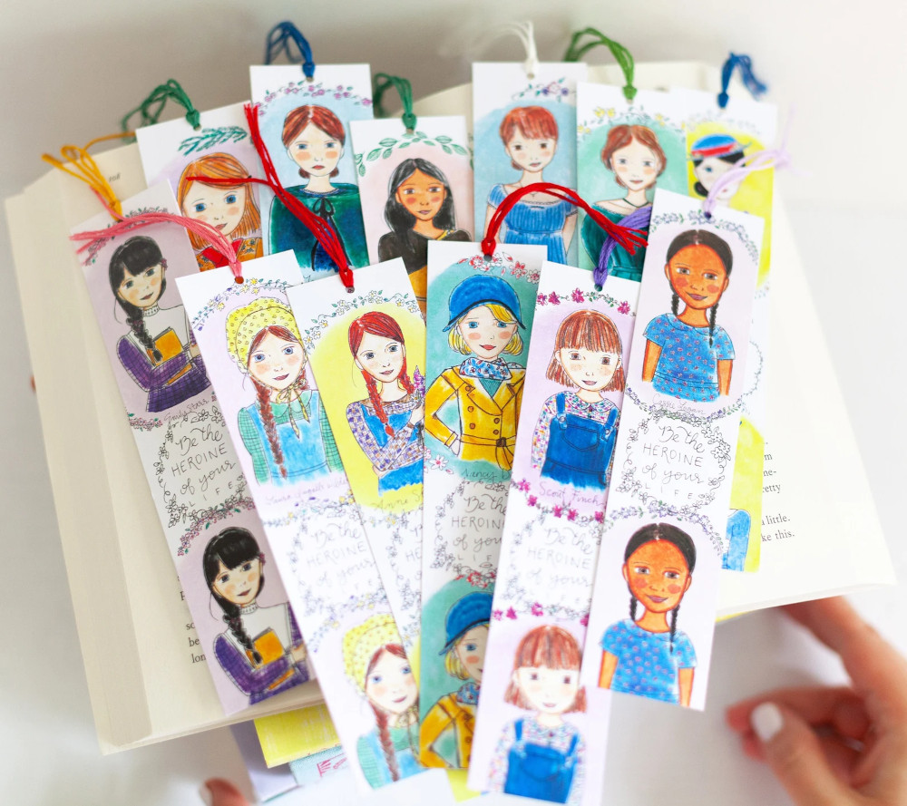 Literary Heroine Bookmarks