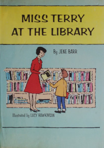 Miss Terry at the Library