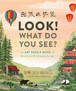 Look! What Do You See? An Art Puzzle Book of American & Chinese Songs