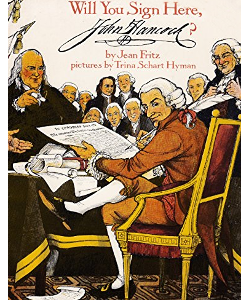 Will you sign here, John Hancock?