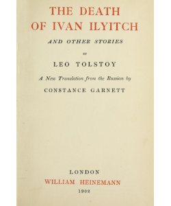 The Death of Ivan Ilyich and Other Stories