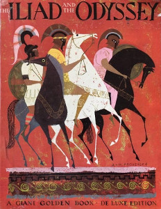 The Iliad and the Odyssey: A Giant Golden Book, Deluxe Edition