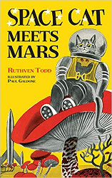 Space Cat Meets Mars Reprint